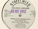 COLONEL ABRAMS / MUSIC IS THE ANSWER / RARE DJ PROMO