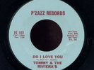 RARE NORTHERN SOUL 45: TOMMY & THE RIVIERA'S ON P'ZAZZ