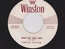 '59 West Texas C&W Bopper CURTIS POTTER Who Do You Miss WINSTON 1042 M- Listen