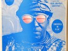 Original SUN RA LP Cover only UNIVERSE IN BLUE  Saturn Blue Universe Arkestra