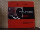 Erato STE 50 089 Reinold Barchet Bach Violin Sonatas