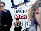 Michael Hutchence & Andrew Farriss Signed/Autographed INXS Kick LP