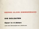 BERND ALOIS ZIMMERMANN-3-LP- DIE SOLDATEN-NEUE MUSIK- WERGO