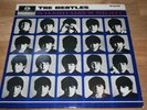 Beatles A HARD DAYS NIGHT Yellow Black Y/B **NEAR MINT** LP