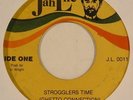 GHETTO CONNECTION reggae soul 45 on JAH LIFE “Strogglers Time” original HEAR