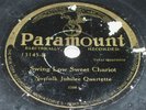 NORFOLK JUBILEE QUARTET 78 rpm PARAMOUNT 13145 '32 black gospel