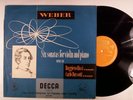 RUGGIERO RICCI & CARLO BUSSOTTI . Weber . 6 Sonatas . LP UK DECCA LXT 2959 NM
