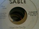 THE SOULFUL TWINS/I CAN'T LET YOU GO/SABLE 101