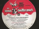 THE WORLD'S GREATEST ATHLETE ?1973 WALT DISNEY TIM CONWAY 33 RADIO SPOTS 2 SIDE