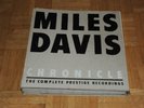 MILES DAVIS CHRONICLE COMPLETE PRESTIGE RECORDINGS 12 LP BOX LIMITIERTE AUFLAGE