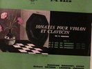 REINHOLD BARCHET VEYRON LACROIX BACH 3 SONATAS  FRENCH ORIGINAL ERATO