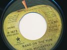 PAUL McCARTNEY WINGS Band on the Run RARE PROMO DJ NM 45 Hear It Apple PRO-6825