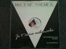 Mylene Farmer - Je t'aime melancolie 12'' Vinyl Remix