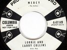 Lorrie & Larry Collins Kids Rockabilly 45 Mercy 1958 WLP Promo VG++