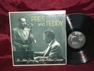 THE LESTER YOUNG TEDDY WILSON QUARTET PRES AND TEDDY VG++ VERVE MG V-8205 SWEET