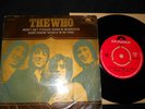 THE WHO WON'T GET FOOLED AGAIN SINGAPORE ASIA EP PS 7' POLYDOR