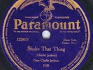 Papa Charlie Jackson, Paramount 12281, 78 rpm, 1925 prewar Blues -- Vg++