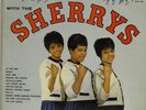  FIRST PRESSING OF AT THE HOP BY THE SHERRYS  RECORDED IN 1963 VG++