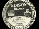 Edison Electric Diamond Disc 52275 - 'S Wonderful & Coquette - Ernie Golden Orch