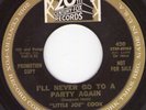 LITTLE JOE COOK I'll never go to a party again DJ  Popcorn Northern Soul Hear