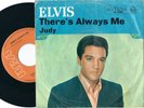 ELVIS JUDY  GOSPEL COVER ORANGE LABEL   47-9287