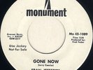 FRAN JEFFERIES 45 GONE NOW - R&B CLASSIC -  ON MONUMENT - L K