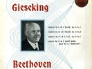 Columbia SAX2259 - Beethoven Sonatas - GIESEKING