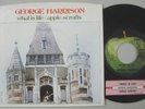 GEORGE HARRISON . . 45 Picture Sleeve   . . What Is Life /Apple . . EXCELLENT