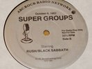 Rush / Black Sabbath - Supergroups In Concert  3 LP Live Radio Show Dio