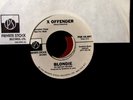 Blondie WLP PROMO 45 DEBUT X Offender/same NM PRIVATE STOCK PUNK WAVE 1976 RARE