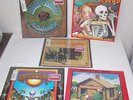 5 GRATEFUL DEAD VINYL LPs - AMERICAN BEAUTY, AOXOMOXOA, TERRAPIN STATION, THE