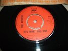THE ACTRESS - IT'S WHAT YOU GIVE -1969 CBS  4016 -  / N/MINT