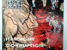 NAPALM DEATH - Harmony Corruption - White Vinyl - Earache 1991 - Limite 2000 ex
