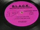 B.L.A.C.K. cold blue eyes/black.. RARE CALI BAY AREA RANDOM RAP 12