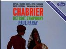 Chabrier, Espana/ Danse Slave/ Fete Polonaise LP Test Pressing SS