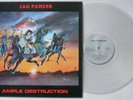 JAG PANZER License To Kill / Ample Destruction Clear Vinyl LP Iron Works  1984