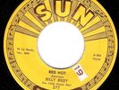 BILLY RILEY & LITTLE GREEN MEN Red Hot / Pearly Lee SUN Rock n' Roll VG++