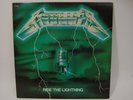 METALLICA RIDE THE LIGHTNING LP FRENCH GREEN COVER BERNETT EX 