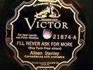 Scroll Victor 21874 Aileen Stanley E+ beauty (1929)