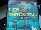 RARE LP  TINTIN ET LE TEMPLE DU SOLEIL  FR