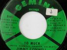rare Northern Soul 45 JIMMY CONWELL to much GEMINI