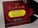 BRAHMS SONATAS 2 & 3  MISCHA ELMAN violin SEIGER piano LONDON LL-1630 NM LP