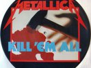 METALLICA   KILL 'EM ALL   ORIGINAL UK PICTURE PIC DISC VINYL LP