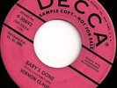 VERNON CLAUD Baby's Gone 45 on DECCA Rockabilly/Country Bop HEAR
