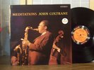 JOHN COLTRANE LP MEDITATIONS ORIGINAL IMPULSE RVG  NM-/NM