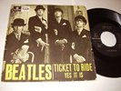 THE BEATLES Ticket To Ride UNIQUE SWEDEN PS SUÈDE 1965