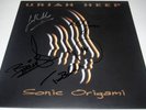 URIAH HEEP Sonic Origami Vinyl LP NOTVD Bernie Shaw Lee Kerslake Mick Box SIGNED