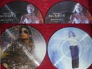 2 picture disc michael jackson/history past et present/collector rare 95 mjj ex+