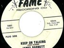 James Barnett : RARE Northern / Deep Soul 45 on Fame