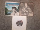 (3) ELVIS PRESLEY 45 RECORDS...PEACE IN THE VALLEY/ LOVE ME TENDER/ ALL SHOOK UP